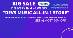 Clearance sale devs music store