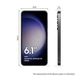* delivery 4-6 Wks Samsung Galaxy S23 5G (Phantom Black, 8GB, 256GB Storage)