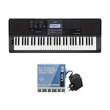 * delivery 4-6 Wks Casio CT-X870IN 61-Key Portable Keyboard with Piano tones, Black
