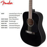 * delivery 4-6 Wks Fender Acoustic Guitar Dreadnought CD60 V3 Black 970110506