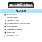 * delivery 4-6 Wks Casio CTK-2550 61-Key Portable Keyboard with Piano tones, Black