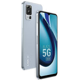 * delivery 4-6 Wks Lava Blaze 5G (Glass Blue, 8GB RAM, UFS 2.2 128GB Storage) | 5G Ready | 50MP AI Triple Camera | Upto 16GB Expandable RAM | Charger Included | Clean Android (No Bloatware)