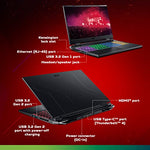 * delivery 4-6 Wks Acer Nitro 5 12th Gen Intel Core i7-12650H Gaming Laptop (Windows 11 Home/16 GB/1TB SSD/NVIDIA GeForce RTX 3070Ti Graphics/165Hz) AN515-58 with 15.6 inch QHD IPS Display, Killer WiFi 6, RGB Keyboard