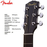 * delivery 4-6 Wks Fender Acoustic Guitar Dreadnought CD60 V3 Black 970110506