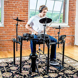 * delivery 4-6 Wks Alesis Nitro Mesh Kit | Eight Piece All-Mesh Electronic Drum Kit with Play Along Tracks, Drum Sticks & Drum Key Included